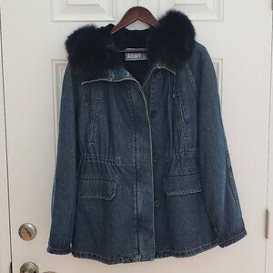 Army by Yves Solomon Parka. Size 32